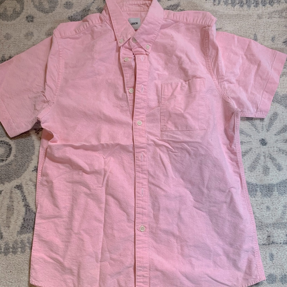 ASOS short sleeve button down